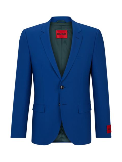 HUGO EXTRA-SLIM-FIT JACKET IN PERFORMANCE-STRETCH CLOTH