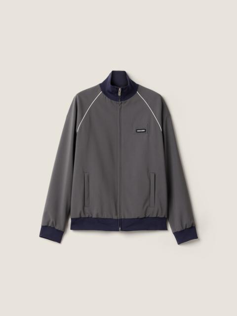 Miu Miu Wool blouson jacket