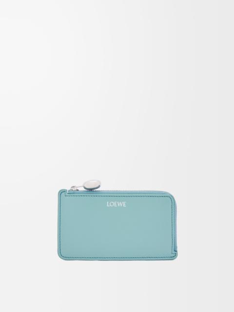 Loewe Pebble coin cardholder in shiny nappa calfskin