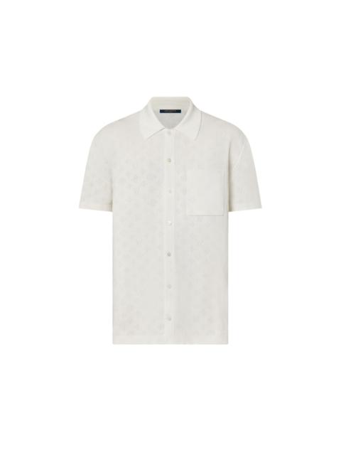 Louis Vuitton Monogram Pointelle Short-Sleeved Shirt