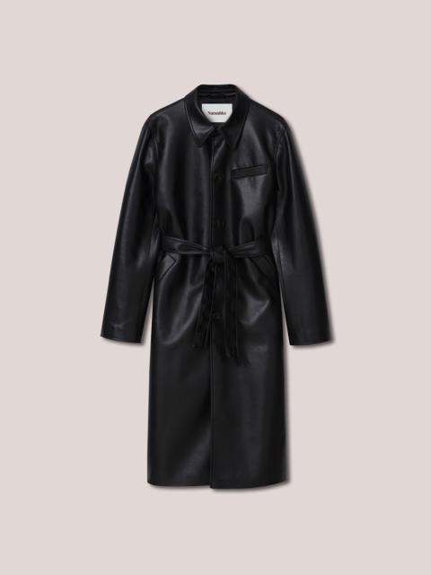 Nanushka KILAN - Regenerated leather coat - Black