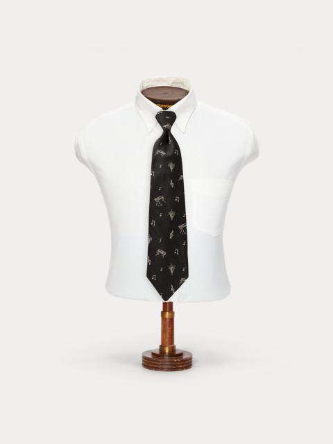 RRL by Ralph Lauren Handmade Musical-Note Silk Tie