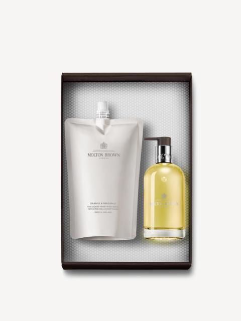 Molton Brown Orange & Bergamot Hand Wash Refill Bottle Gift Set