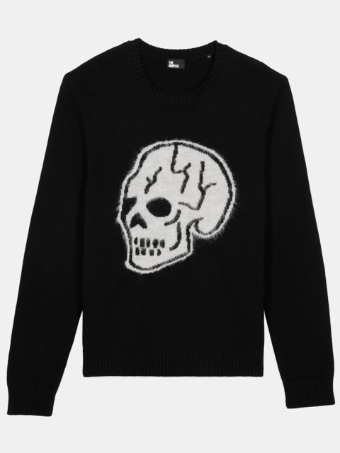 The Kooples BLACK SKULL SWEATER