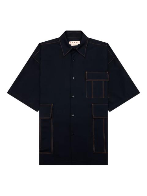 Marni pocket-detail short-sleeve shirt