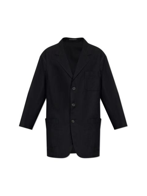 single-breasted blazer