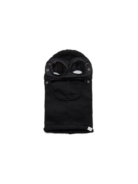 C.P. Company Extra Fine Merino Wool Goggle Balaclava - Black