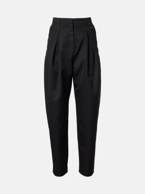 ROTATE High-rise tapered pants