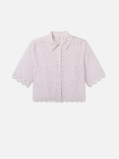 FRAME The Paisley Eyelet Shirt