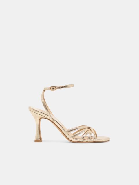 dolce vita RIKI HEELS LT GOLD LEATHER