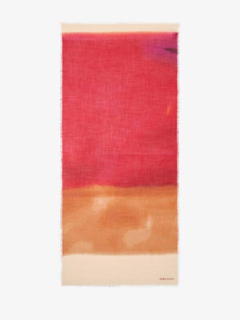 Alexander McQueen Gradient Stole