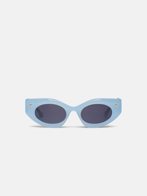 Nanushka Bio-Plastic Oval Sunglasses