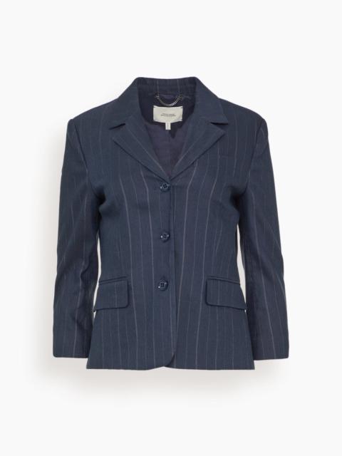 DOROTHEE SCHUMACHER Modern Sophistication Jacket in Blue Night
