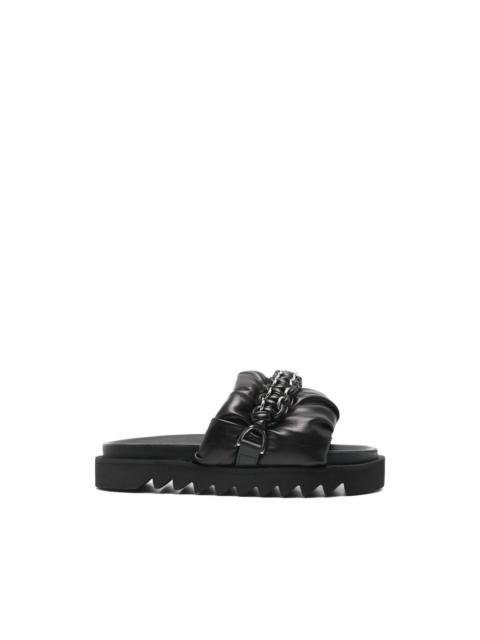 TOGA PULLA chain-detail leather sandals