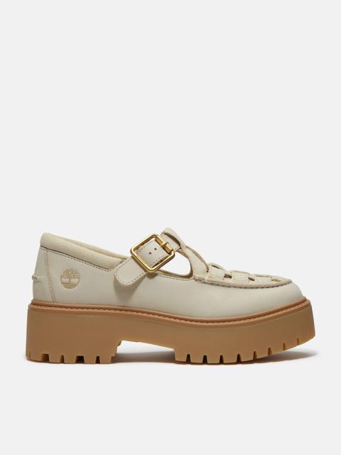 Timberland Women's Stone Street Platform Buckle Shoe