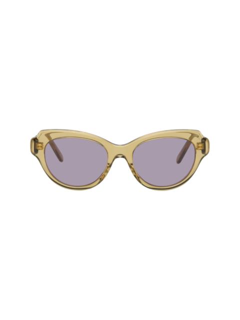 Loewe Green Swan Slim Sunglasses