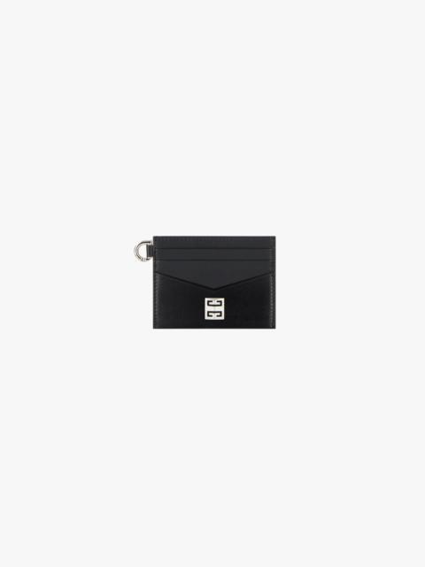 Givenchy 4G CARDHOLDER IN BOX LEATHER