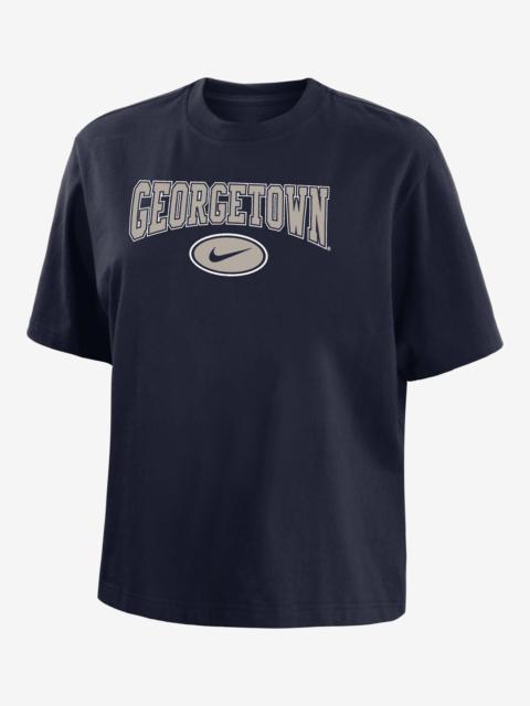 Georgetown Nike Women's College Boxy T-Shirt