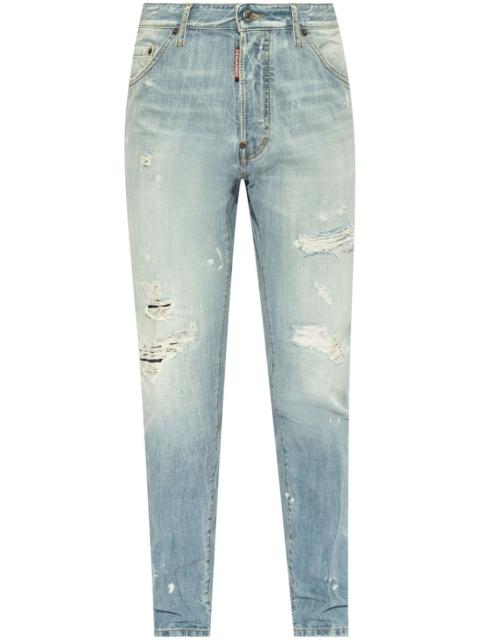 DSQUARED2 ripped slim-cut jeans