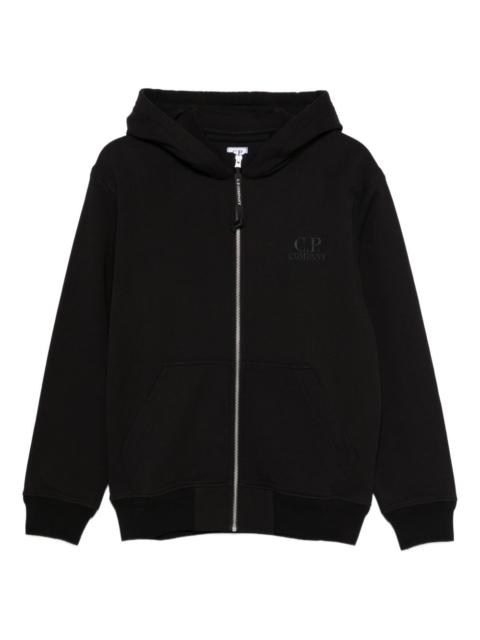 C.P. Company logo-embroidered hoodie