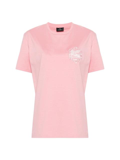 Etro Pegaso-motif cotton T-shirt