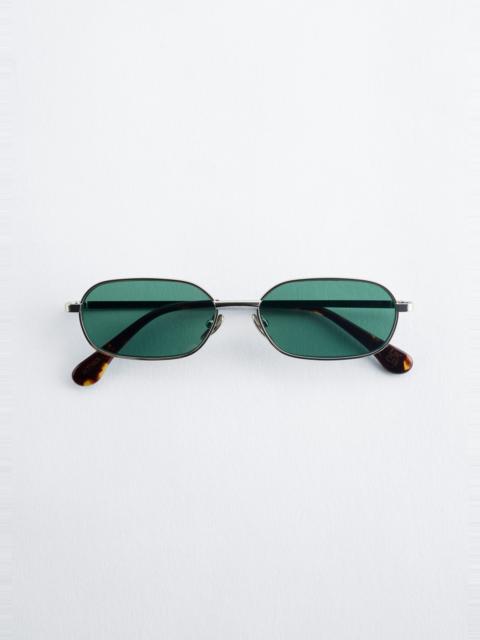 & Other Stories Slim Rectangular Sunglasses