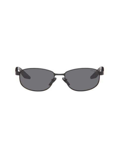Prada Black Linea Rossa Sunglasses
