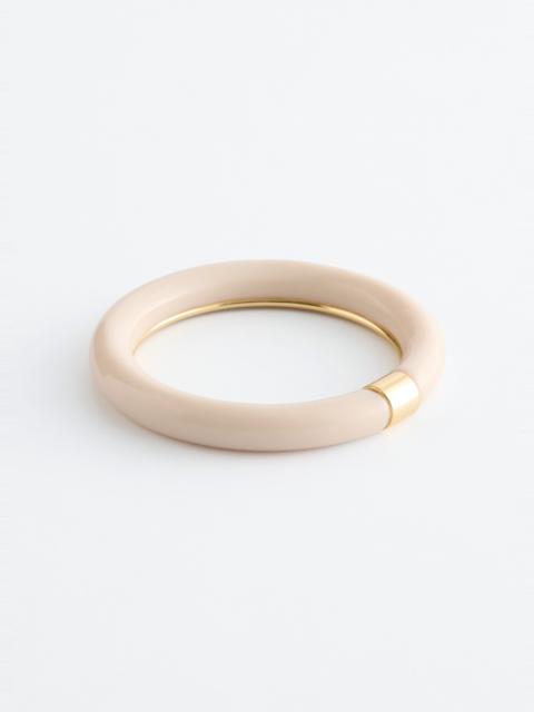 & Other Stories Contrast Metal Resin Bangle