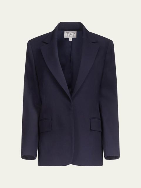 TWP Jillian Single-Breasted Wool Blazer