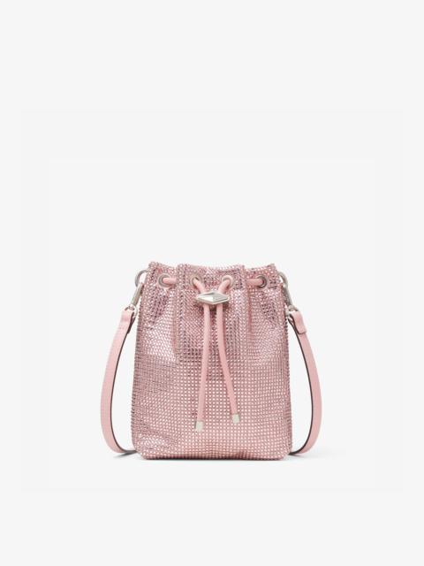 Cinch Mini
Rose Satin Crystal Mini Bag
