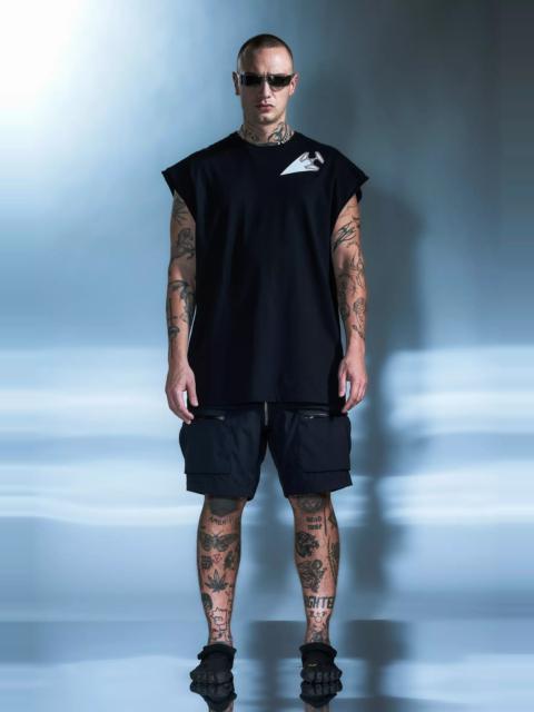 ACRONYM S25-PR-D Pima Cotton Sleeveless T-shirt Black