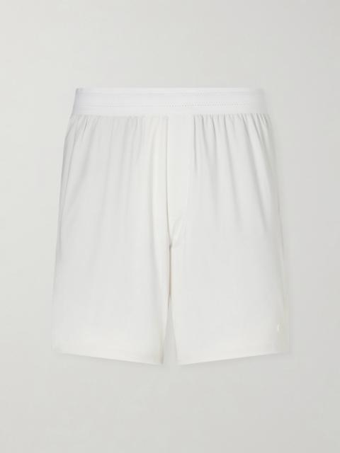 lululemon Straight-Leg Mesh-Trimmed Stretch Tennis Shorts