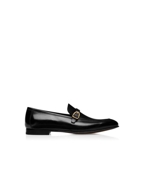 BURNISHED LEATHER MARTIN LOAFER