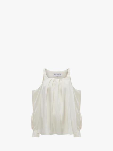 JW Anderson COLD SHOULDER TWISTED TOP