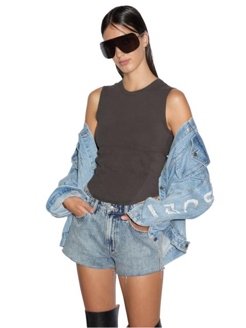 Ksubi STAGED TANK WASHED BLACK