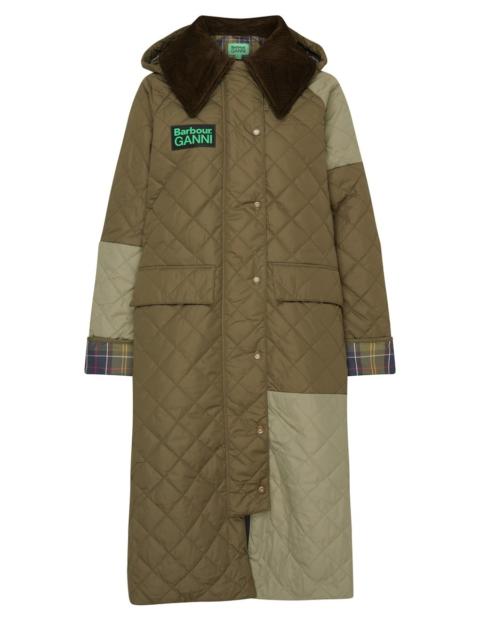 Barbour Barbour x Ganni Burghley coat