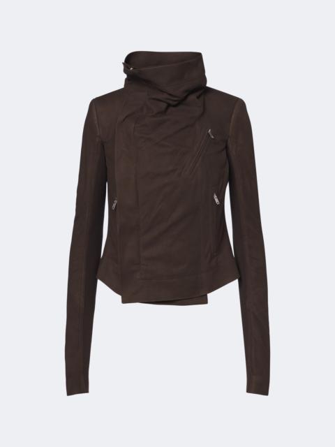 Rick Owens Classic Biker suede jacket