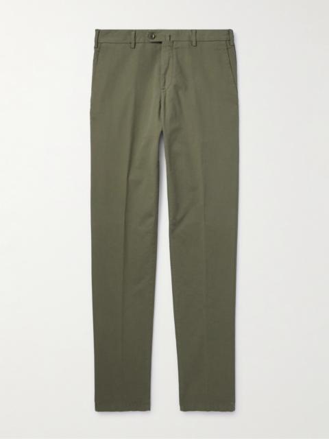 Loro Piana Slim-Fit Stretch-Cotton Trousers