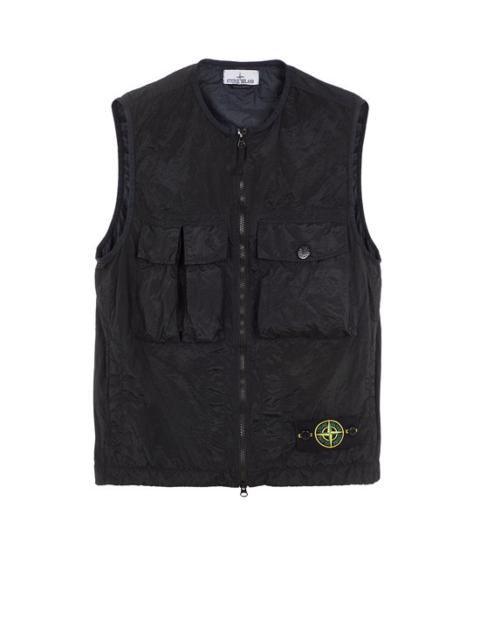 Stone Island G0619 NYLON METAL IN ECONYL® REGENERATED NYLON BLACK