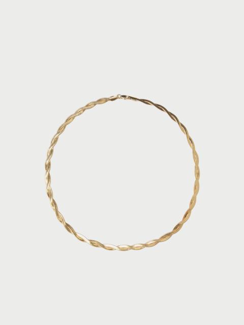 LOEFFLER RANDALL Kennedy Gold Twisted Chain Necklace