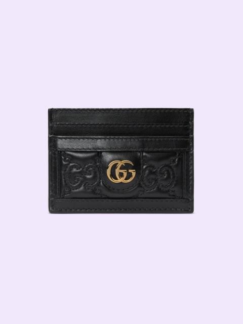 GUCCI GG Matelassé card case