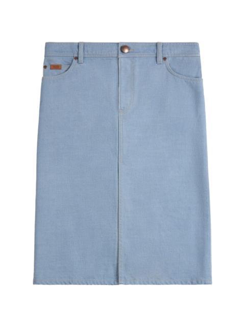 Tod's cotton skirt