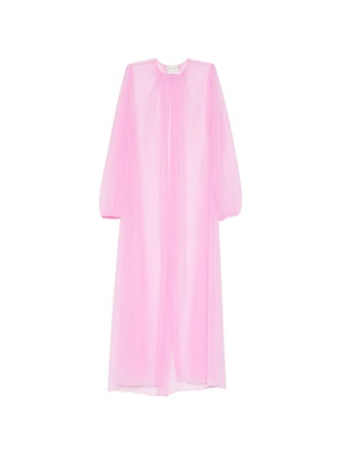 forte_forte semi-sheer coat