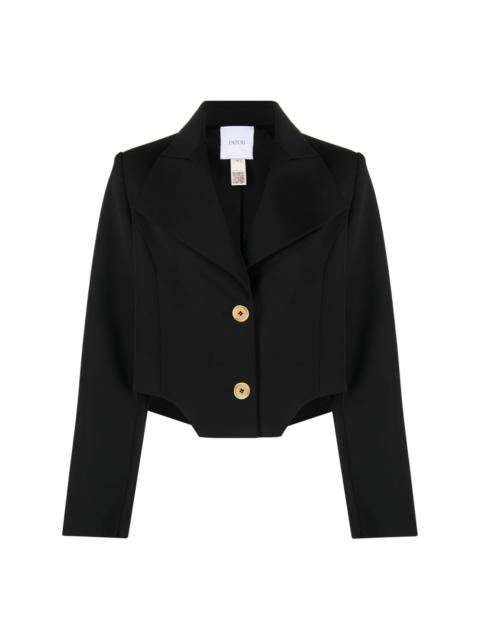 ジャケット [PATOU]Belted stretch-wool twill blazer PATOU Belted stretch-wool twill blazer | REVERSIBLE