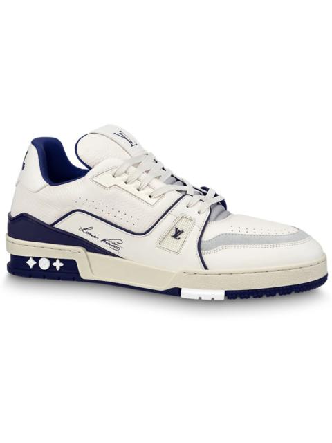 Louis Vuitton Louis Vuitton Trainer Marine White
