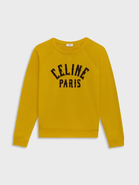 CELINE SWEATER 'CELINE PARIS' IN COTTON