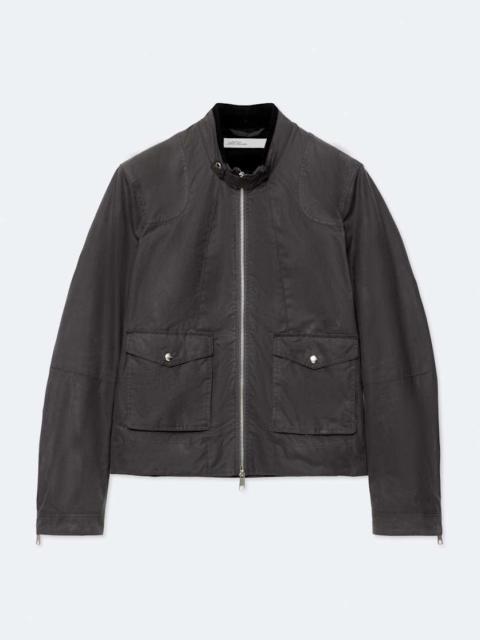 ALLSAINTS KIRK WAXED-COTTON RACER JACKET
