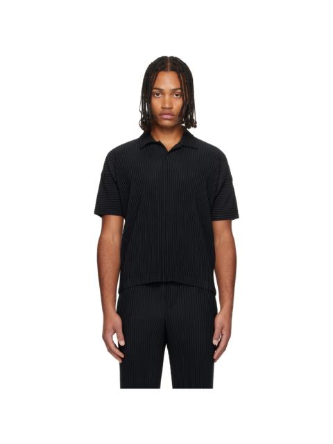 ISSEY MIYAKE Black Basics Polo