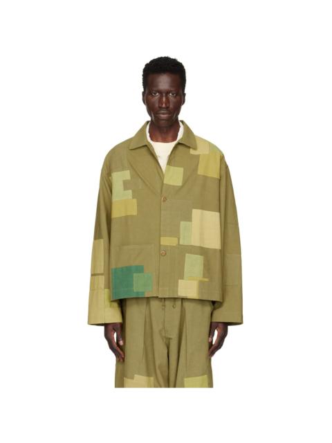 Story mfg. Khaki Short On Time Jacket
