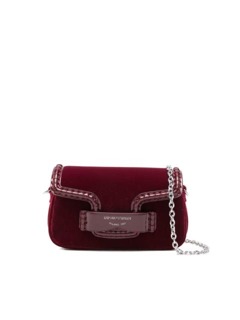 EMPORIO ARMANI panelled shoulder bag